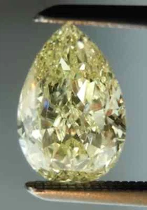 Zirconi cubici pera gialla canarino 6 A pietre sciolte di alta qualità (3x2 mm - 20x15 mm) - Foto 1 di 1