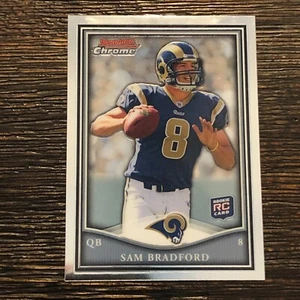 Sam Bradford Rookie Card 2010 Topps Football Bowman Chrome Rookie Insert #BCR5 - Picture 1 of 2
