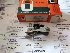 AC DELCO IGNITION CONTACT POINTS - OPEL MANTA & ASCONA & RECORD & KADETT & GT - Picture 1 of 4