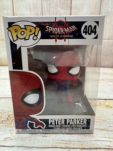 Funko Pop Peter Parker 404 Spider Man Bobblehead - Picture 1 of 7