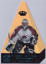 1997-98 Crown Royale Cramer's Choice Jumbos Signed by CRAMER /10 #5 Patrick Roy