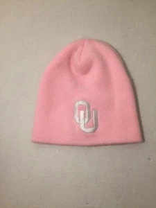 Pink University Of Oklahoma Hat Skull Cap. - Picture 1 of 5