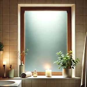 Milchglasfolie Sichtschutz Fensterfolie selbstklebend Tür Büro Dusche PREMIUM - Bild 1 von 16