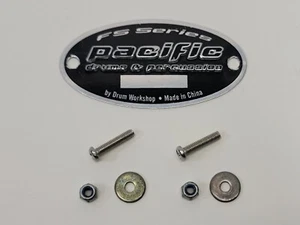 PDP FS Series Drum Badge with Mounting Screws - Picture 1 of 3