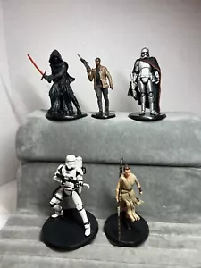 Disney Store STAR WARS THE FORCE AWAKENS Figurine Set BB8 Rey Kylo Ren GB07 - Picture 1 of 14