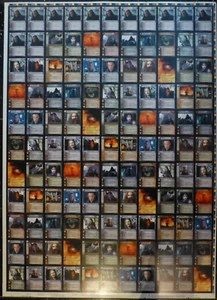 TCG 3 / Lord of the Rings Druckb. / Uncut Sheet Rare M.o.M.,The Fellows..Elbisch - Bild 1 von 2
