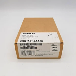 Siemens 6GK1551-2AA00 Communicatons Processor Card -Factory Sealed - Picture 1 of 3
