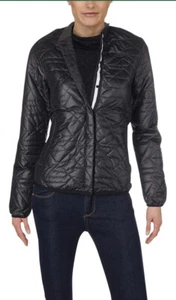 Nike Women's Quilted Insulated Primaloft Jacket Black Sz Small 854747-010 - Picture 1 of 2