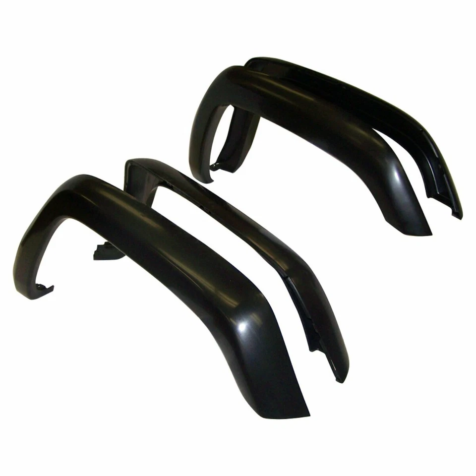 4-Piece Black Gloss Fender Flare Kit for 1997-2001 Jeep XJ Cherokee - Image 1 of 1