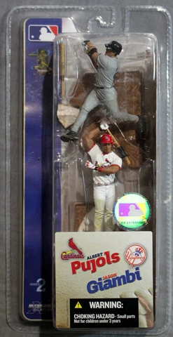 McFarlane MLB Sportspicks Series 2 Cardinals Pujols Yankees Giambi Action Figure Cover