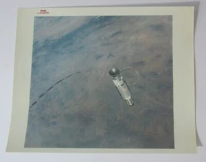 Original NASA GEMINI 12 Photograph  "A Kodak Paper"   Agena Over Southwestern US - Picture 1 of 8