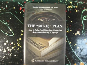 The 501(k) Plan Palm Beach Research Group Retirement Planning Book HC - Picture 1 of 4