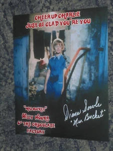 DIANE SOWLE- WILLY WONKA  - 10x8   PHOTO SIGNED (6) - Picture 1 of 6