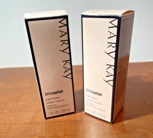 (2) Mary Kay Timewise Night Solution Gel Facial 1 Fl oz 026919 In Box Unopened - Picture 1 of 3