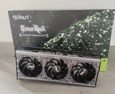 For Parts Palit GeForce RTX 4090 GameRock Midnight No Core & VRAM(Ship from HK) - Image 1 of 4