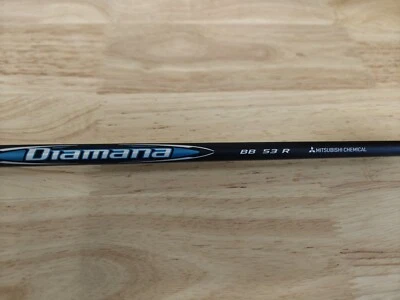 New Tour Issue Diamana BB BlueBoard 53 R Flex Driver shaft Mitsubishi Chemical - Image 1 of 4