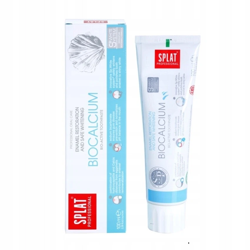 Zahncreme Zahnpaste SPLAT Professional BIOCALCIUM Zahnpasta 100ml