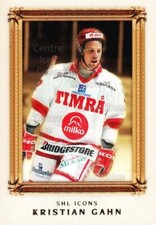 2005-06 Swedish Elitset SHL Icons #9 Kristian Gahn