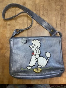 Amazing 1970’s Vintage Vinyl Poodle Purse - Picture 1 of 9
