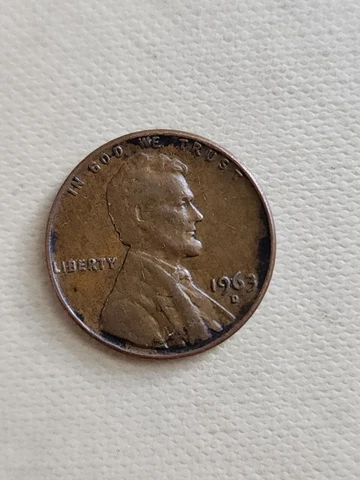 1963-D RD Lincoln Memorial Cent ***SUPER RARE***  Error Coin*** Cover