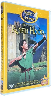 The Story of Robin Hood and His Merrie Men (DVD, 1952) Disney Movie Club OOP NEW Foto 1 de 4