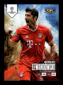 2020-21 Topps Match Attax UCL Robert Lewandowski Fire /500 (qty=20) - Picture 1 of 2