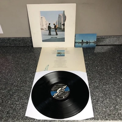 LP VINYL PINK FLOYD WISH YOU WERE HERE SHVL 814 UK 2ND HARRY MOSS PRESS NM-/EX - Image 1 of 4