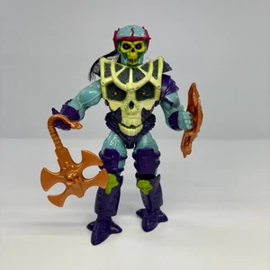 COMPLETE Vintage 1990 New Adventures of He-Man BATTLE BLADE SKELETOR figure MOTU - Picture 1 of 4