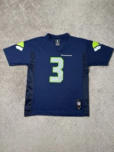 Boys Jersey #3 Russell Wilson Seattle Seahawks NFL Team, Size L 14-16 Years - Picture 1 of 9