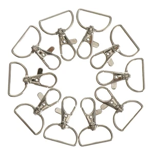  24 Pcs Keyring Hooks Swivel Clasps Lanyard Snap Keychain Lobster - Bild 1 von 12