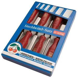 Kirschen Stechbeitel-Satz 1113 6-teilig im Karton - Bild 1 von 1