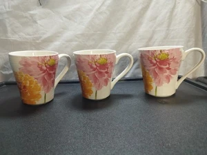 Laura Ashley Cooks Küche Steinzeug Tassen 3er Set - Bild 1 von 8