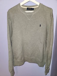 NWOT Ralph Lauren Polo Light Gray Long Sleeve Sweatshirt - Men's Large - NICE! - Picture 1 of 3