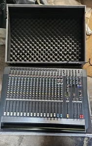 Allen & Heath PA20 16-Input Audio Mixer 2 Stereo Inputs & Full Flight Case - Picture 1 of 2
