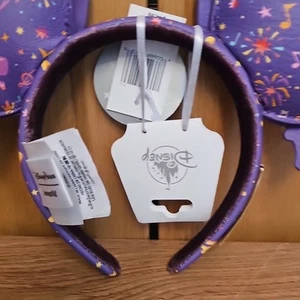 DISNEY PARKS EPCOT FESTIVAL OF THE ARTS FIGMENT LOUNGEFLY EARS HEADBAND 2025 NEW - Picture 1 of 4