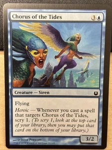 MTG BNG Born of the Gods 33/165 Chorus of the Tides Creature Siren COMMON - Picture 1 of 2
