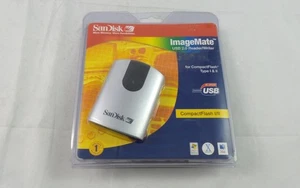 SanDisk CompactFlash Type I/II ImageMate USB 2.0 Reader/Writer (SDDR-91-A15) - Picture 1 of 2