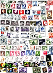 Lote de estampillas de correos canadienses canadienses de colección MNH COMO NUEVAS SIN USAR C11Z - Imagen 1 de 1
