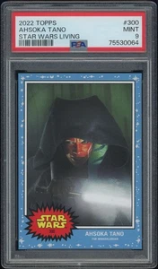 AHSOKA TANO (PSA 9) 2022 Topps Star Wars Living Card #300 - Picture 1 of 2