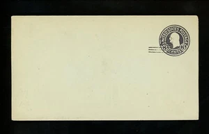 US Postal Stationery U451b Variety EFO Mint Envelope Entire 2c Dark Violet Blue - Picture 1 of 2