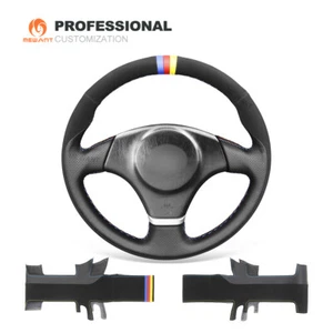 Real Leather Synthetic Suede Steering Wheel Cover for Lexus IS 200 1999-2005 - Bild 1 von 10