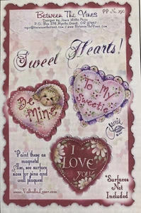 Decorative Tole Painting Pattern Packet Sweet Hearts! by Jamie Mills Price - Picture 1 of 4