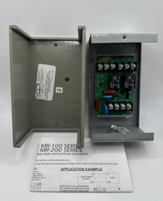 NEW Simplex 2088-9010/ Air Products & Controls MR-201C Fire Alarm Control Relay