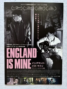 England Is Mine 2019 UK Movie Flyer Mini Poster Japan Mark Gill Jodie Comer - Bild 1 von 2