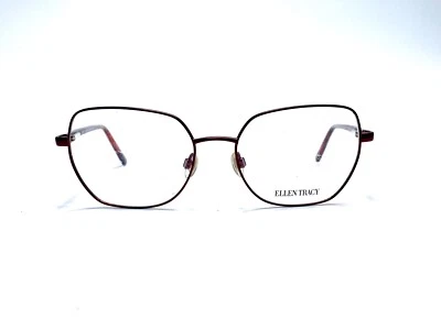 Nuevo Ellen Tracy Rojo Cuadrado Geométrico Metal Vasos Derry Wine 54 17 135 Foto 1 de 4