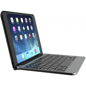 ZAGG iPad Mini 4 keyboard / Tastatur - Slim Book - AZERTY - Bluetooth - Schwarz - Afbeelding 1 van 4
