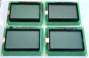 5x LCD Display 5V Powertip PG12864K 128x64 Pixel ARDUINO RASPBERRY - Bild 1 von 2