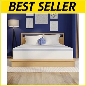 Cooling 12-Inch Gel Memory Foam Mattress for Pressure Relief and Support - Picture 1 of 14