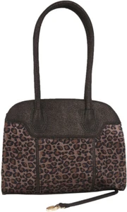 Ruby Shoo MONZA Vintage LEOPARD Glitter RETRO Handbag HENKELTASCHE Rockabilly - Bild 1 von 2