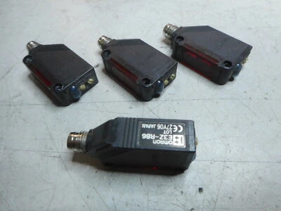 Omron Retro-reflective Photoelectric Sensor -- Qty of 4 -- E3Z-R86 4mts Range - Image 1 of 4